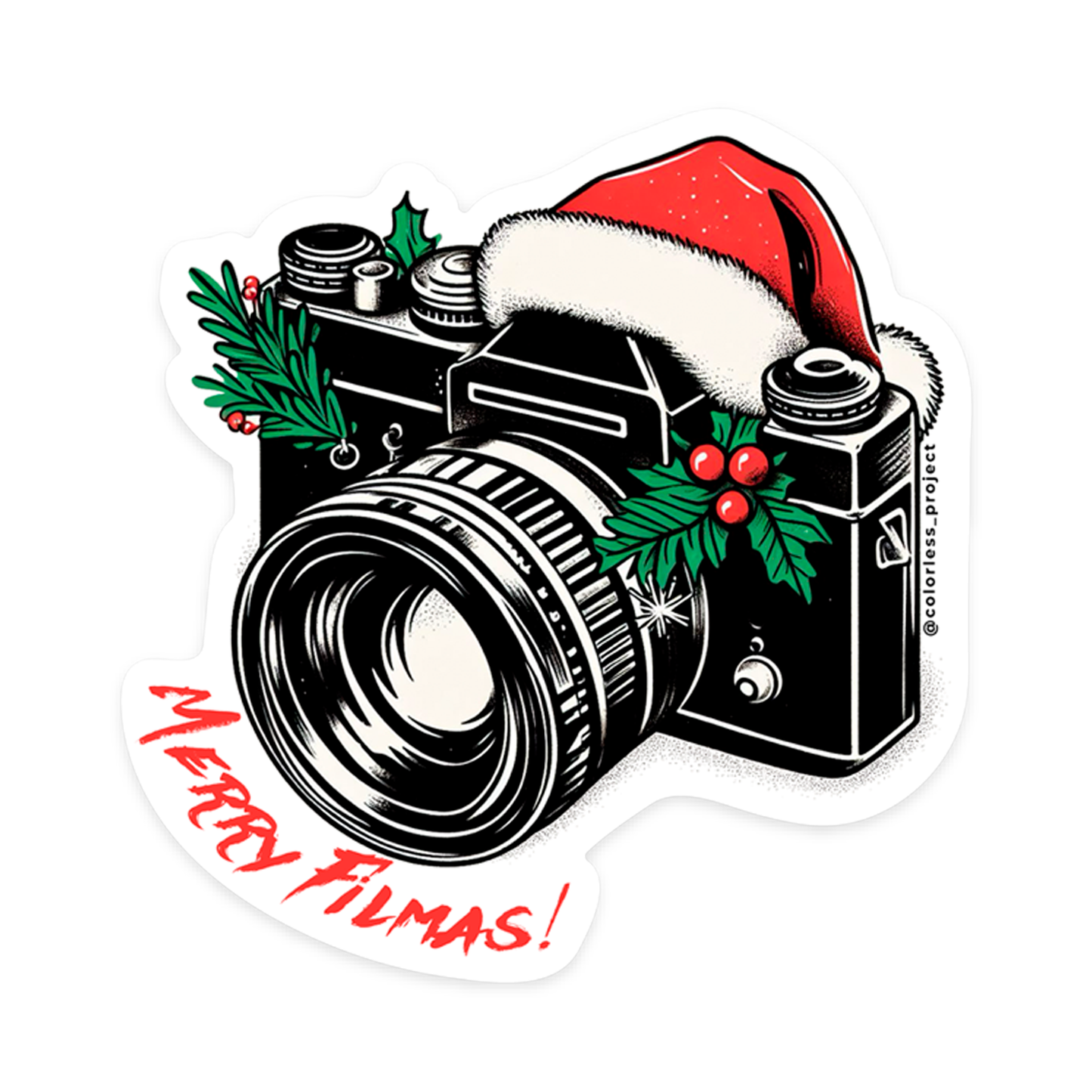 MERRY FILMAS! sticker